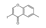 3-iodo-6-methyl-4H-chromen-4-one structure