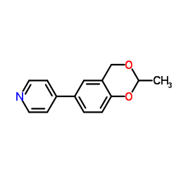Pyridine, 4-(2-methyl-4H-1,3-benzodioxin-6-yl)- (9CI)结构式
