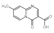 8-Methyl-4-oxo-4H-pyrido[1,2-a]pyrimidine-3-carboxylic acid Structure