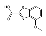 4-甲氧基苯并[d]噻唑-2-羧酸结构式