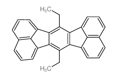 7,14-Diethyl-acenaphtho<1,2-k>fluoranthene结构式