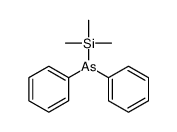 diphenyl(trimethylsilyl)arsane结构式