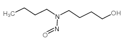 N-Butyl-N-(4-hydroxybutyl)nitrosamine Structure