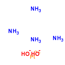 Platinum(2+) hydroxide ammoniate (1:2:4) Structure