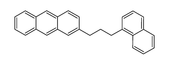 1-(2-Anthryl)-3-(1-naphthyl)-propan结构式