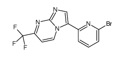 3-(6-bromopyridin-2-yl)-7-(trifluoromethyl)imidazo[1,2-a]pyrimidine Structure