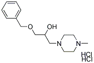 1-(BENZYLOXY)-3-(4-METHYLPIPERAZIN-1-YL)PROPAN-2-OL DIHYDROCHLORIDE结构式