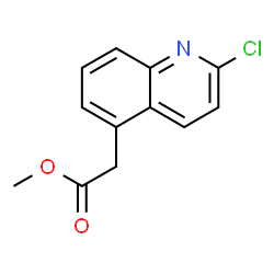 2-(2-氯喹啉-5-基)乙酸甲酯图片