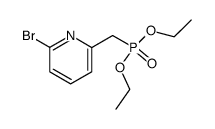 diethyl (6-bromo-2-pyridyl)methylphosphonate结构式