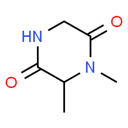 2,5-Piperazinedione,1,6-dimethyl-(7CI,9CI)结构式