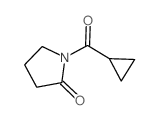 1-(cyclopropanecarbonyl)pyrrolidin-2-one structure