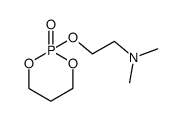 dimethyl-[2-(2-oxo-2λ5-[1,3,2]dioxaphosphinan-2-yloxy)-ethyl]-amine结构式