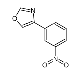 4-(3-Nitrophenyl)oxazole结构式