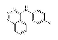 N-(4-methylphenyl)-1,2,3-benzotriazin-4-amine Structure