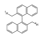 2,2'-Di-(monodeuteromethyl)-1,1'-binaphthyl结构式
