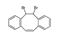 5,6-dibromo-5,6-dihydrodibenzo(a,e)cyclo-octene Structure