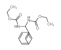 Carbamic acid,cinnamylidenedi-, diethyl ester (8CI) Structure