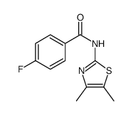 Benzamide, N-(4,5-dimethyl-2-thiazolyl)-4-fluoro- (9CI) picture