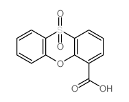 10,10-dioxophenoxathiine-4-carboxylic acid结构式