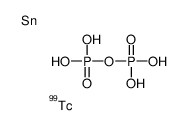 technetium Tc 99m stannous pyrophosphate structure