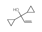 1,1-Dicyclopropylprop-2-en-1-ol structure