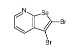 2,3-Dibromoselenolo[2,3-b]pyridine Structure