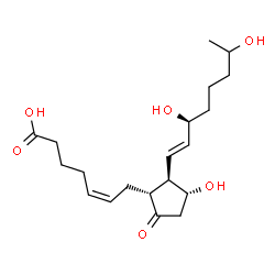 19-hydroxyprostaglandin E2结构式