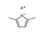 potassium 2,5-dimethyl-1-pyrrolide结构式
