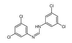 N,N'-bis(3,5-dichlorophenyl)methanimidamide结构式