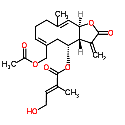 8β-(4-Hydroxytigloyloxy)ovatifolin图片