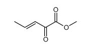 (E)-methyl 2-oxopent-3-enoate Structure