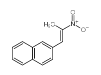 2-[(E)-2-nitroprop-1-enyl]naphthalene Structure