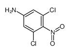 3,5-Dichloro-4-nitroaniline structure