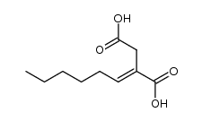 3-Carboxy-3-nonensaeure结构式