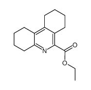 1,2,3,4,7,8,9,10-octahydro-phenanthridine-6-carboxylic acid ethyl ester结构式