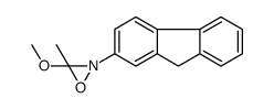 2-(9H-fluoren-2-yl)-3-methoxy-3-methyloxaziridine Structure