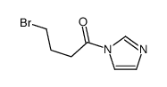 4-bromo-1-imidazol-1-ylbutan-1-one结构式