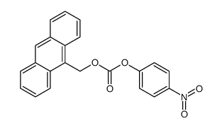 Carbonic acid 9-anthrylmethyl 4-nitrophenyl ester Structure