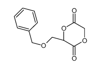 (3S)-3-(phenylmethoxymethyl)-1,4-dioxane-2,5-dione结构式