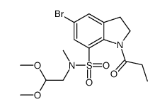 Benzoylarginine-p-nitroanilide结构式