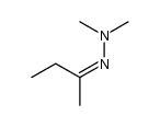 (Z)-Butan-2-one N,N-dimethylhydrazone结构式