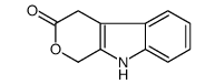 4,9-dihydro-1H-pyrano[3,4-b]indol-3-one Structure