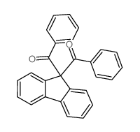 (9-benzoylfluoren-9-yl)-phenyl-methanone结构式