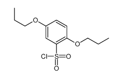 2,5-dipropoxybenzenesulfonyl chloride结构式