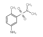 5-amino-N,N,2-trimethyl-benzenesulfonamide Structure