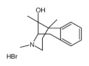 3,6,11-trimethyl-1,2,3,4,5,6-hexahydro-2,6-methanobenzo[d]azocin-11-ol hydrobromide结构式