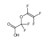 2,2-difluoro-2-(1,2,2-trifluoroethenoxy)acetic acid结构式