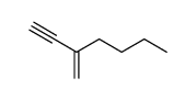 2-butyl-but-1-en-3-yne Structure