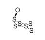 cyclohexasulfur monoxide OS6, α结构式