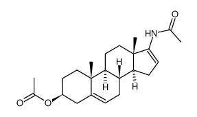 3β-Acetoxy-17-acetamido-5,16-androstadiene Structure